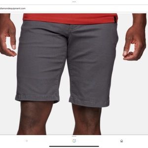 Black Diamond STRETCH FONT SHORT - Slate Grey